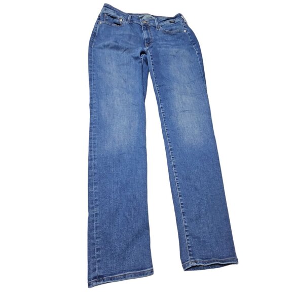 Mavi Emma Slim Boyfriend Jeans Womens Size 6 Mid Rise Medium Wash Denim Pants - Picture 2 of 6